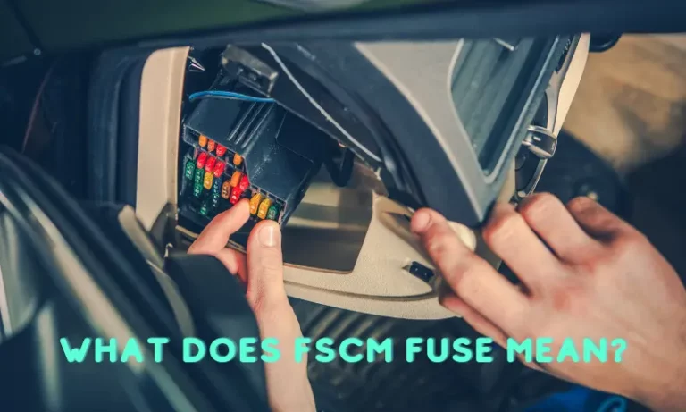 What Does FSCM Fuse Mean?