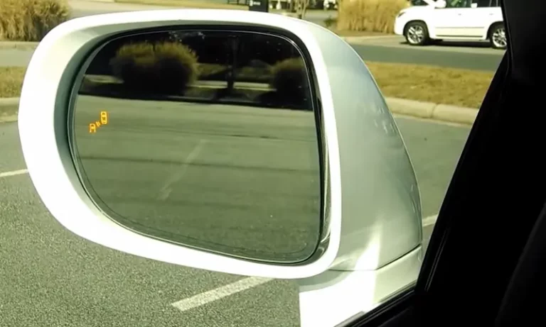 Lexus Blind Spot Monitor Not Working